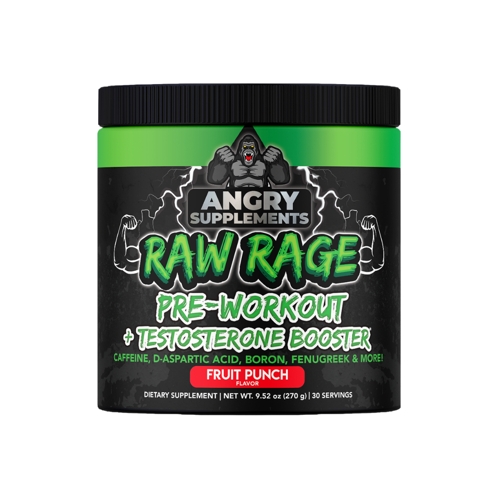 PRE-ENTRENO RAW RAGE ANGRY  + TESTOSTERONE BOOST                                                                                                                                                                               servicios