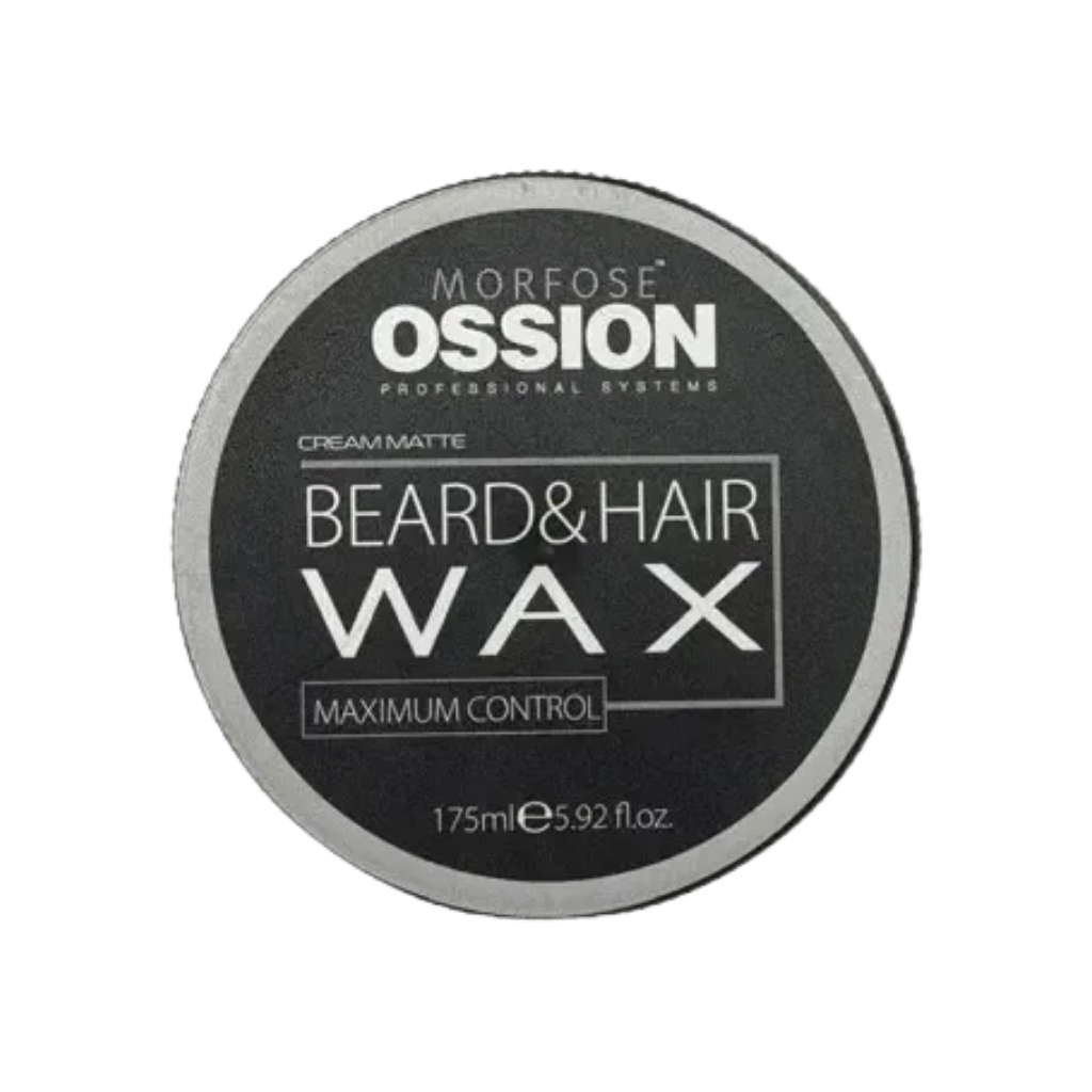 CERA CAPILAR PARA CABELLO Y BARBA MATE OSSION 175 ml.