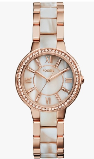 RELOJ FOSSIL VIRGINIA DE CUARZO - DAMA
