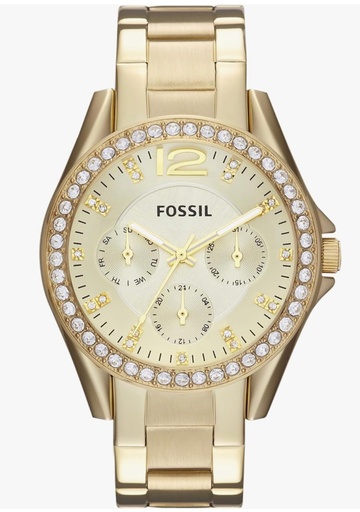 RELOJ FOSSIL RILEY ACERO INOXIDABLE - DAMA